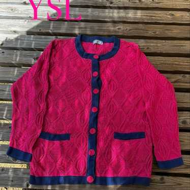 Vintage ysl cardigan - Gem