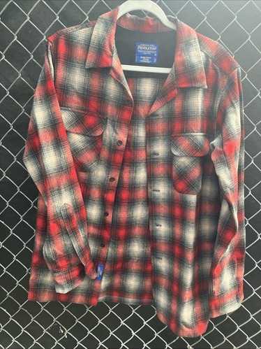 Pendleton 1957 Archive Wool Flannel Loop Collar B… - image 1