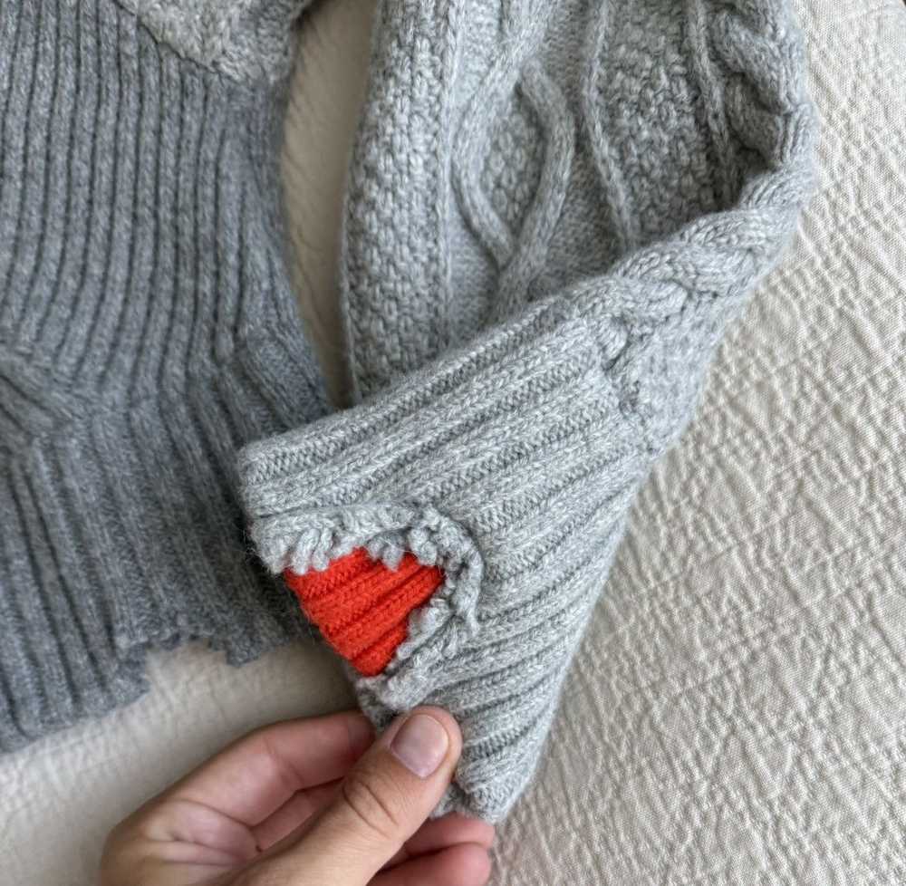 Ader Error × Zara Zara x Ader Error wool cardigan… - image 2