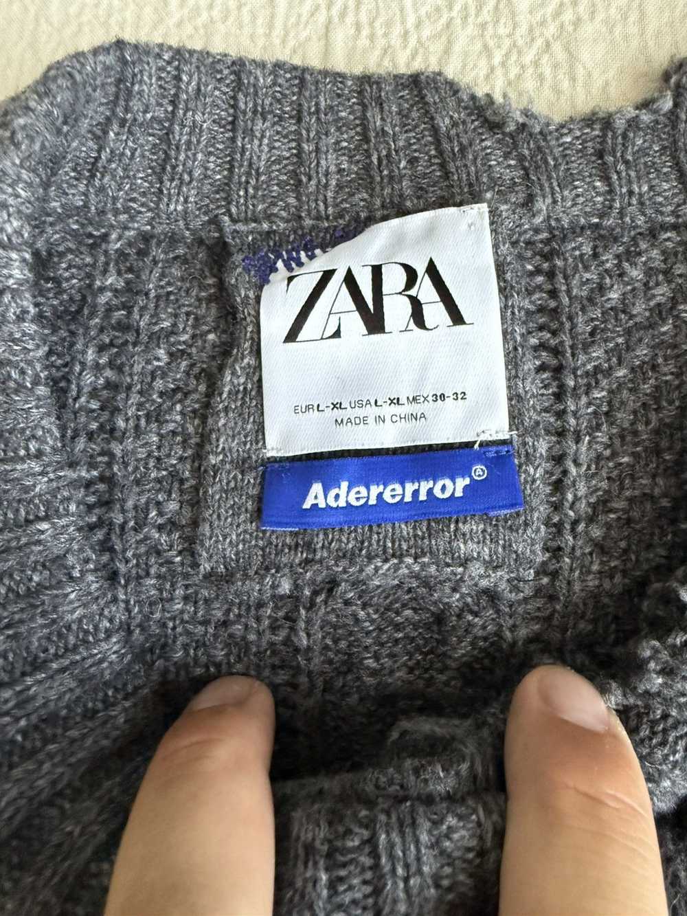 Ader Error × Zara Zara x Ader Error wool cardigan… - image 3
