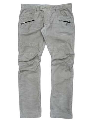 BALMAIN ripped corduroy trousers 30 ブラック 送料無料【50%OFF】新品【正規】BALMAIN HOMME（バルマンオム