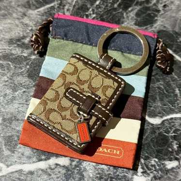 小物 Coach Soho buckle photo key holder Coach Soho Buckle Bag Charm Keyring Key Chain Fob - Etsy