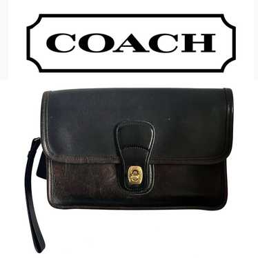 Vintage coach turnlock clutch - Gem