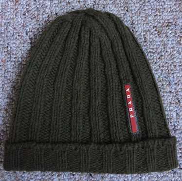 帽子 00s archive prada wool beanie y2k 帽子 00s archive prada wool beanie y2k Prada Sport Beanie