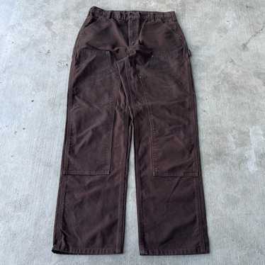 パンツ 1990s \" Carhartt \" Double-Knee Pants Carhartt Double Knee Tan Pants Trashed Distressed Trashed