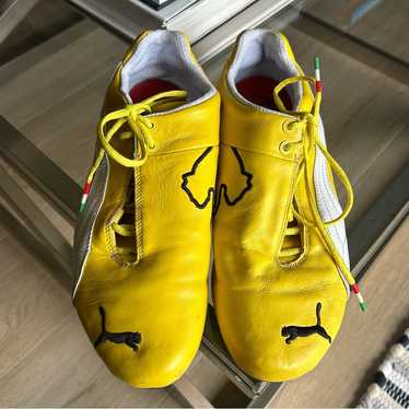 00’s Puma×Ferrari driving shoes leather Vintage Puma Ferrari Racing Shoes | eBay