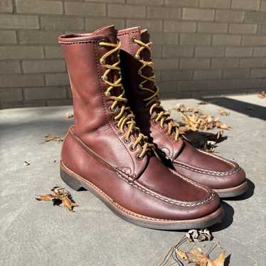 W.C. Russell モカシンブーツ ヴィンテージ size9 USA製 RUSSELL MOCCASIN ラッセルモカシン トリプルヴァンプ
