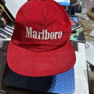 Vintage marlboro hat corduroy - Gem