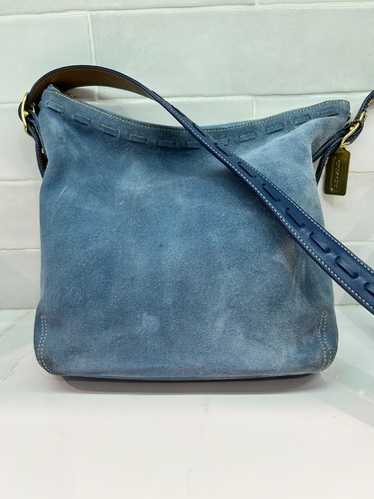 Vintage blue suede coach - Gem