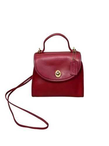 稀少　オールドコーチ ターンロックoldcoach 9983 レジナバッグ COACH 9983 vintage rare Regina leather bag with turn lock