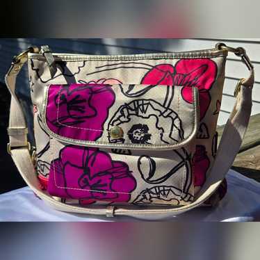 良品 539 Coach Poppy Shoulder Bag 2way Good Item 539 Coach Poppy One Shoulder Bag 2way Signature