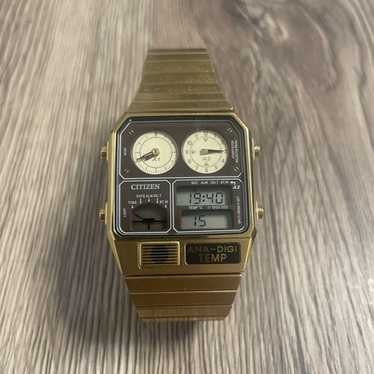 Citizen ana-digital temp watch - Gem