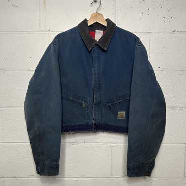 Carhartt デニムジャケット100years 1889-1989 100 Year 1889-1989 Carhartt Denim Truckers jacket Quilt
