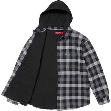 スケートボード Supreme Quilted Lined Hooded Flannel スケートボード Supreme Quilted Lined Hooded Flannel スケート