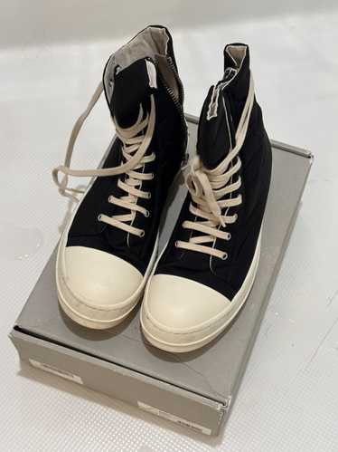 靴 Rick owens ramones Rick Owens Mainline Mega bumper high-top ramones sneakers