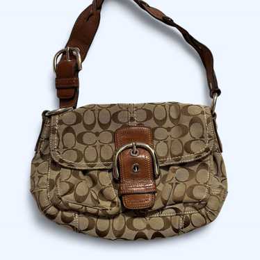 バッグ Old Coach Brown Leather Shoulder Bag s-l1200.jpg