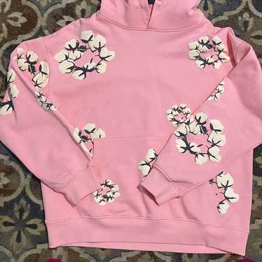 denim tears パーカー　パウダーピンク Denim Tears The Cotton Wreath Sweatshirt Pink Men's - FW23 - US
