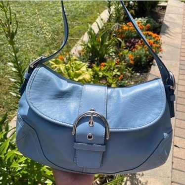 Coach soho blue leather - Gem