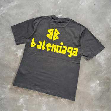 BALENCIAGA tape type ロゴ ブラック Tシャツ Balenciaga Tape Type T-Shirt Medium Fit | Saks Fifth Avenue