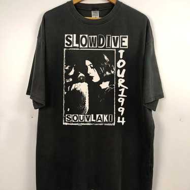 slowdive Tシャツ　L　souvlaki 黒 Slowdive Souvlaki T-shirt, Slowdive Band Tee, Slowdive Gift