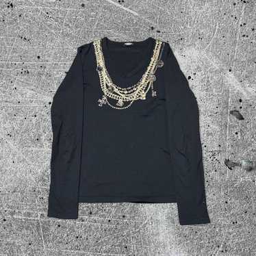 トップス tornado mart drape t archive y2k 00s Tornado mart shirt long - Gem