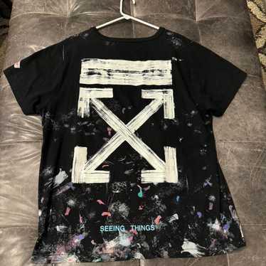Off white galaxy t - Gem