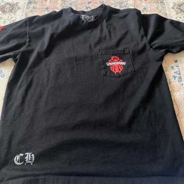 トップス chrome hearts Vneck Tshirt black Chrome Hearts | Tops | Bnwot Authentic Chrome Hearts Black V