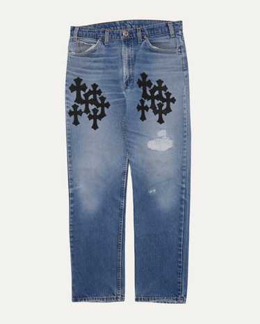 Chrome hearts cross jeans - Gem