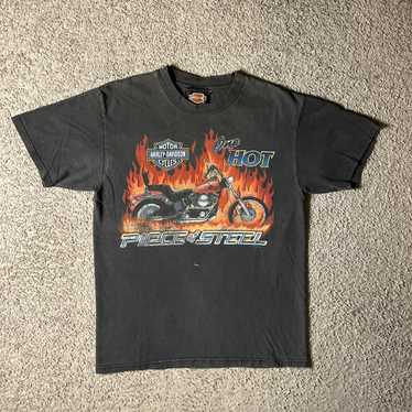 90s) harley davidson flame - Gem