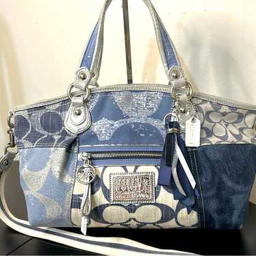 バッグ Coach Poppy Patchwork Butterfly Toto Bag Coach Poppy Patchwork Butterfly Toto Bag - メルカリ