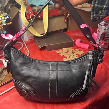Vintage coach mini hobo - Gem
