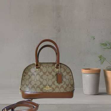 バッグ vintage coach old mini Boston brown COACH Vintage Mini Boston Bag Brown & Beige | eBay