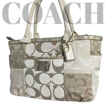 Coach patchwork signature tote - Gem