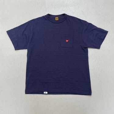 新品S黒・HUMAN MADE HEART POCKET Tee Human Made Men's Heart Pocket T-Shirt in Black Human Made