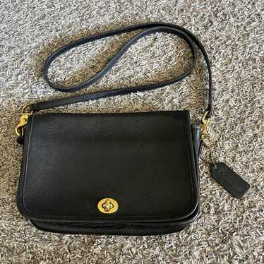 バッグ Vintage Coach Pocket Waist Pack Black Vintage Coach Pocket Waist Pack Black COACH Vintage Canteen