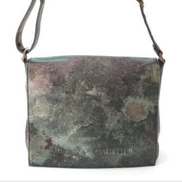 バッグ Jean Paul Gaultier Monogram nylon bag Jean Paul GAULTIER Rose embossed Pouch Black (K-124814