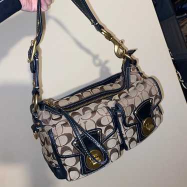 バッグ Coach Legacy 65th Anniversary Shoulder Coach Legacy 65th Anniversary Y2K Cognac Shoulder Bag