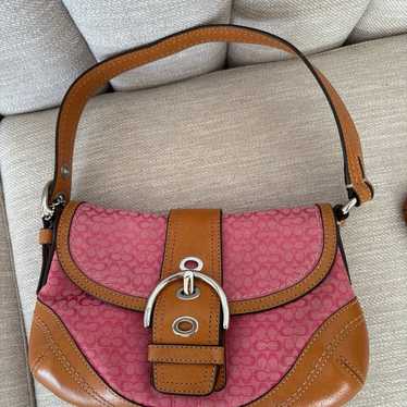 バッグ Vintage Coach Soho Mini Boston Bag y2k y2k coach mini soho bag - Gem