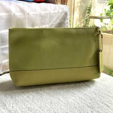 バッグ Vintage Coach Old Leather Tote bag Green SOLD‼️Vintage COACH Hampton Green Leather Carryall Shoulder