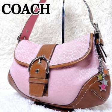 バッグ Coach Soho Pink Shoulder Bag Pocket Pink Coach | Putting the fun in FUNctional! The Signature