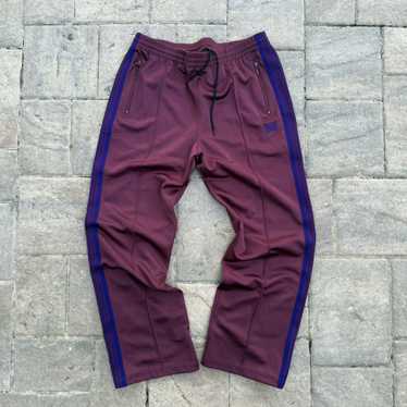 Needles Track Pant Purple × Red Needles TRACK PANT, Wine - Beamhill