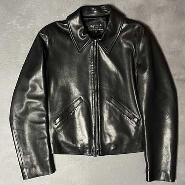 Agnes b leather jacket - Gem