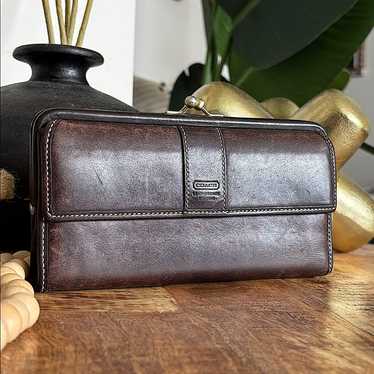 Coach legacy kisslock wallet - Gem