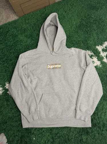 Supreme/burberry box logo hooded - Gem