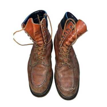 靴 redwing 08176-040_E Moc-toe / Lug-sole Red Wing SuperSole® 8-inch Soft Toe Boot - 953