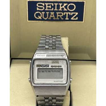 ビンテージ　SEIKO デジタル腕時計 ステンレススチール Digital seiko s771 - Gem