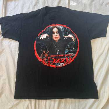 OZZY OSBORNE ROB ZOMBIE バンド Tシャツ USED］ 