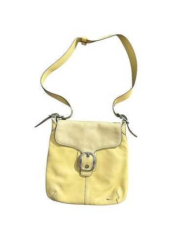 Vintage yellow coach crossbody - Gem