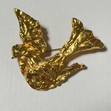 YSLブローチ Yves Saint Laurent ビンテージモノグラム SAINT LAURENT - 正規未 レア イヴサンローラン ヴィンテージ