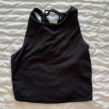 aloyoga Kick It Crop Tee　Black XS aloyoga Kick It Crop Tee Black XS NWT Alo Kick It Crop Tee